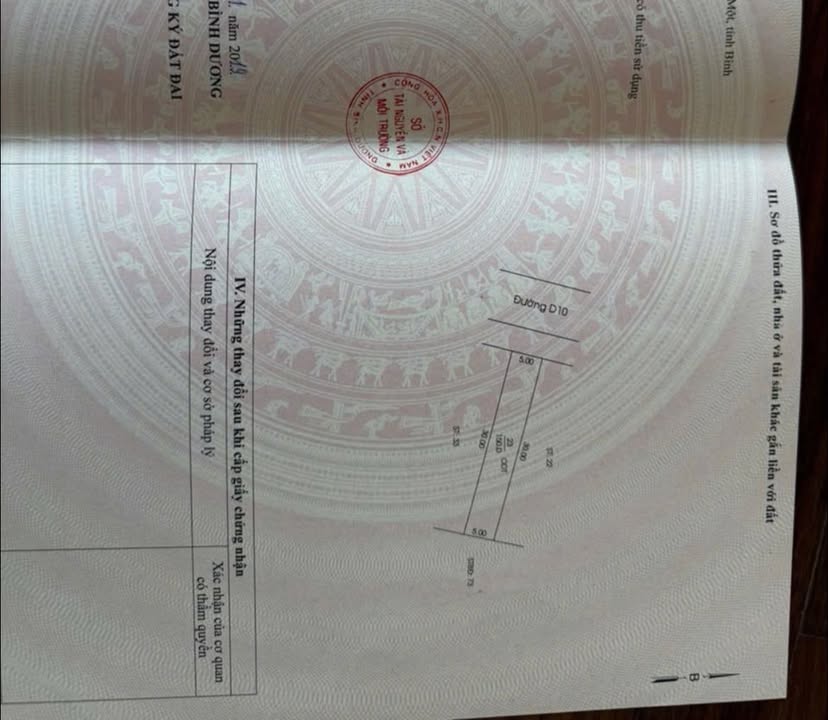 Đất nền TĐC Phú Mỹ Thủ Dầu Một 150m² giá 3.3 tỷ - Vị trí đẹp, pháp lý rõ ràng!