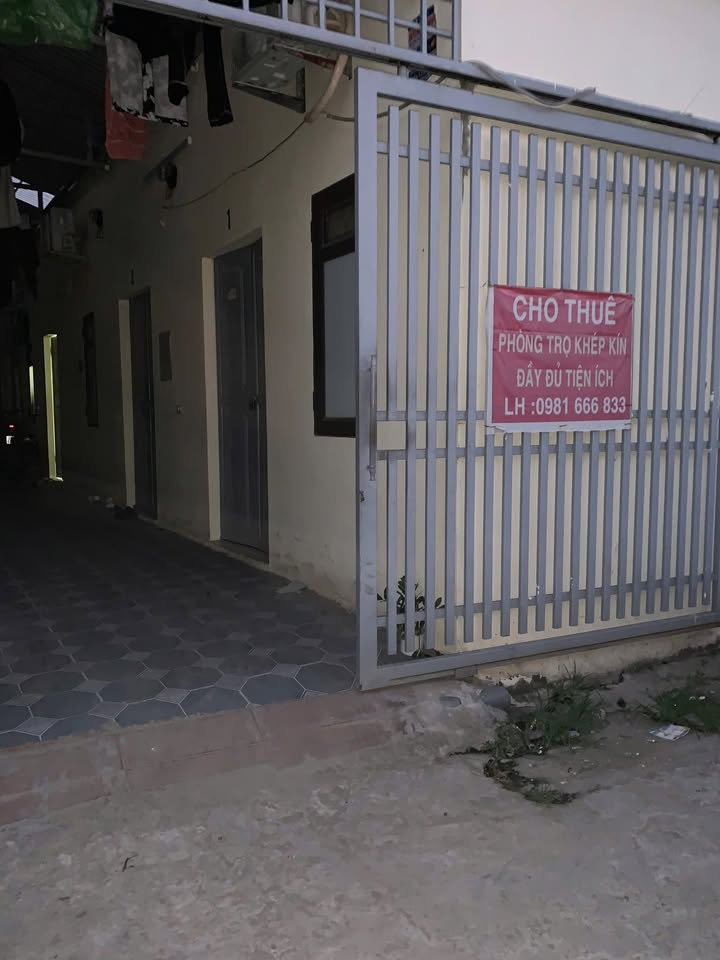 Phòng cho thuê khu phố Thợ, Dị Sử, Mỹ Hào 1,5 triệu - Tiện nghi đầy đủ, an ninh tốt!