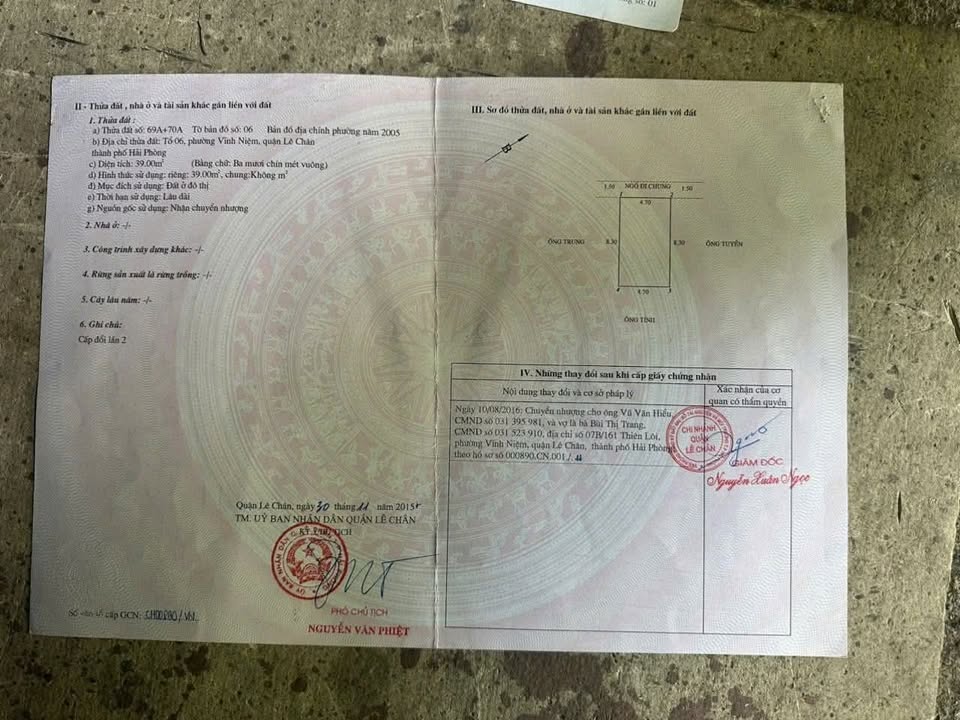 Nhà 4 tầng Thiên Lôi 40m² giá 2.86 tỷ - Ô tô vào tận cửa, khu dân trí cao!