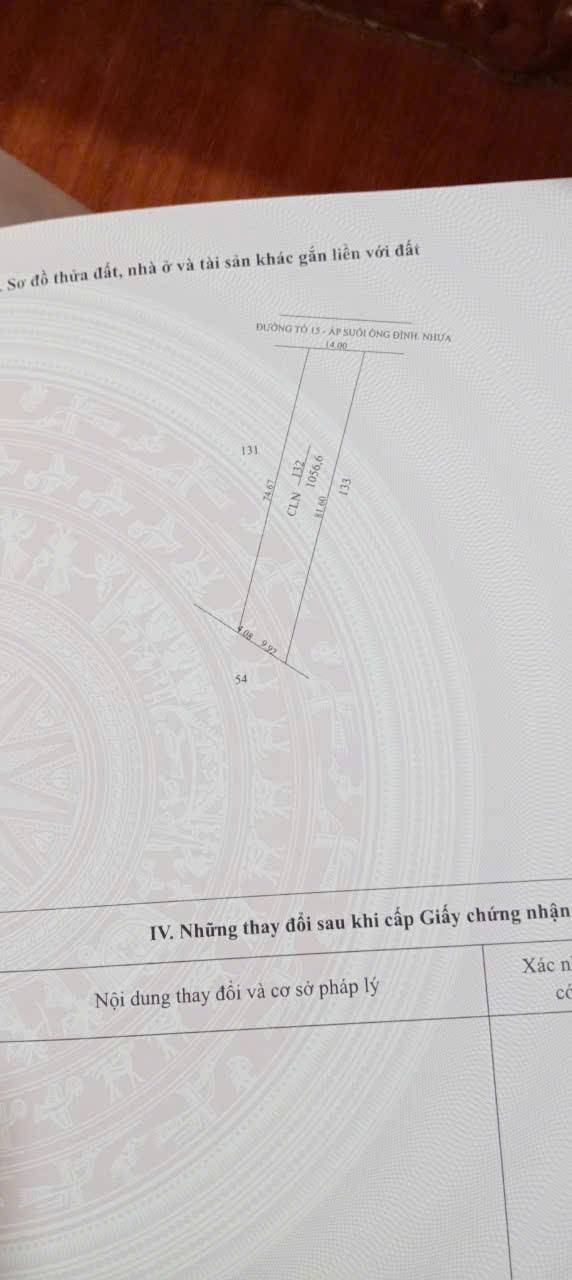 Đất nền 1050m² tại Ấp Suối Ông Đình, Tân Biên - Giá chỉ 500 triệu!