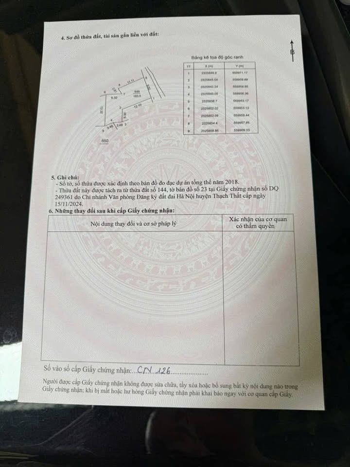 Đất nền Cần Kiệm Thạch Thất 183m² giá thỏa thuận - Đầu tư sinh lời hấp dẫn!