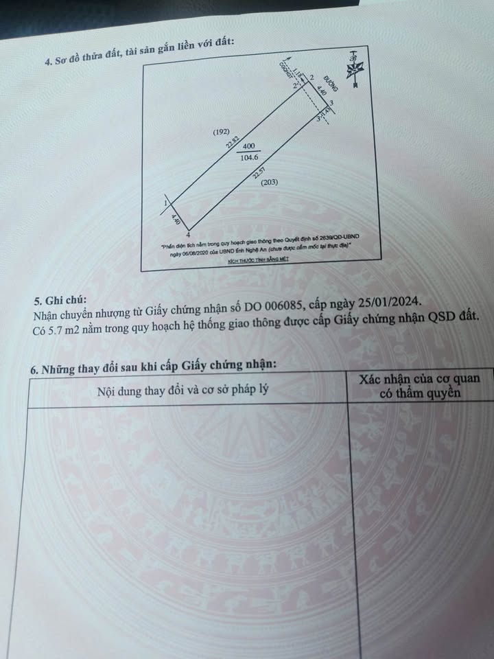 Đất nền Nghi Đức 104.6m² giá 2.8 tỷ - Vị trí đẹp, thoáng mát!