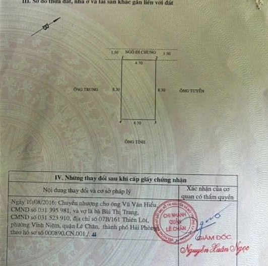 Nhà đẹp 4 tầng Thiên Lôi, Lê Chân 40m² giá 2,86 tỷ - Ô tô gần cửa, đầu tư sinh lời!