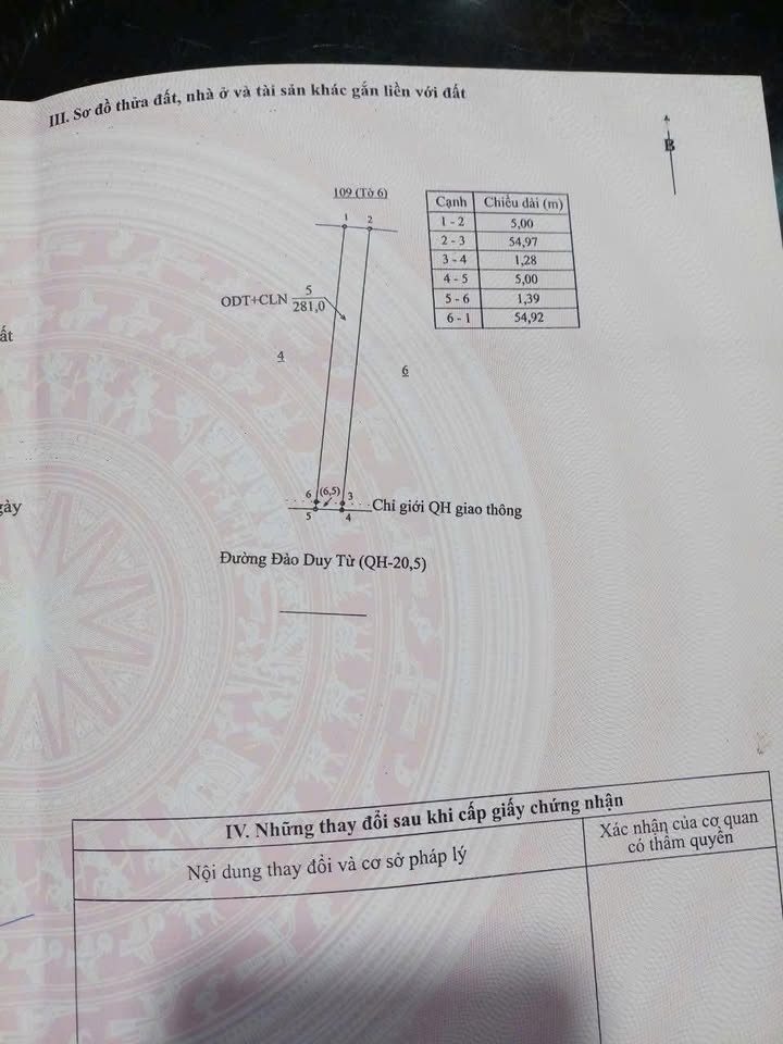 Đất nền Đào Duy Từ, Krông Pắc 50m² giá 490 triệu - Bán gấp, sổ đỏ chính chủ!