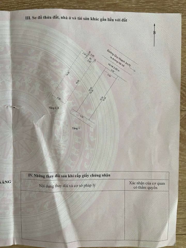 Nhà mặt tiền Hải Hồ 72m² giá 6 tỷ - Đầu tư sinh lời tại Đà Nẵng!