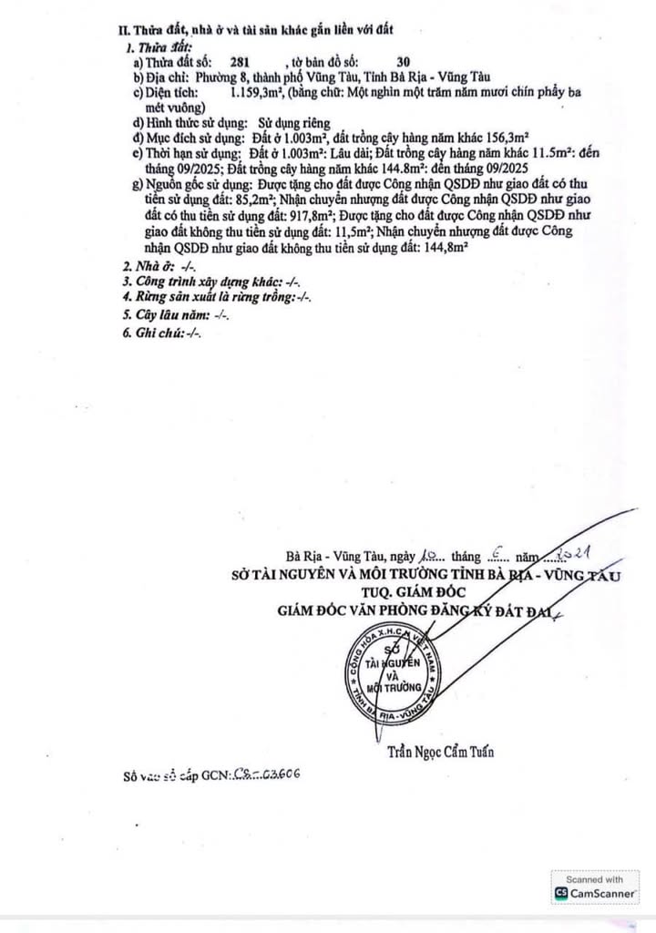 Đất mặt tiền Nguyễn Thị Minh Khai, Vũng Tàu 1159m² giá 75 tỷ - Cơ hội đầu tư vàng!