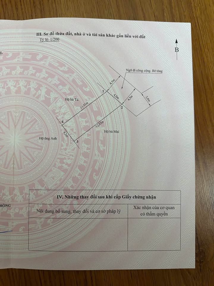 Đất nền Hồng Thái - An Dương 52m² giá 1.2 tỷ - Vị trí đẹp, oto vào tận nơi!