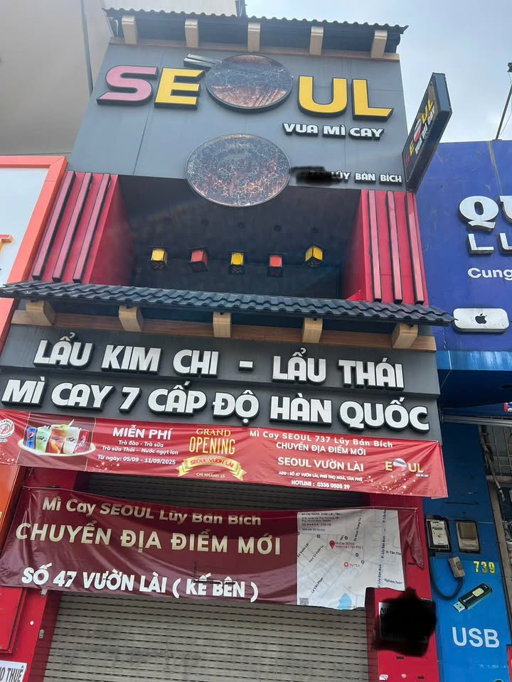 Nhà mặt tiền Lũy Bán Bích, Tân Phú 100m² giá 30 triệu - Thích hợp cho kinh doanh đa ngành!