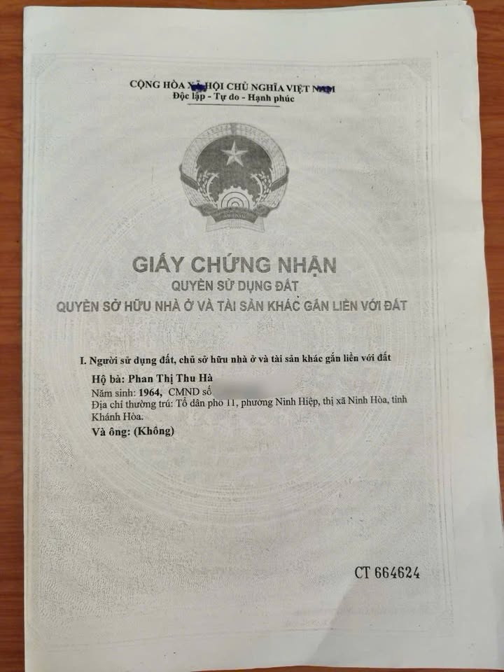Nhà nguyên căn tại Ninh Bình, Ninh Hoà 215m² giá 5.1 tỷ - Mặt tiền kinh doanh đắc địa!