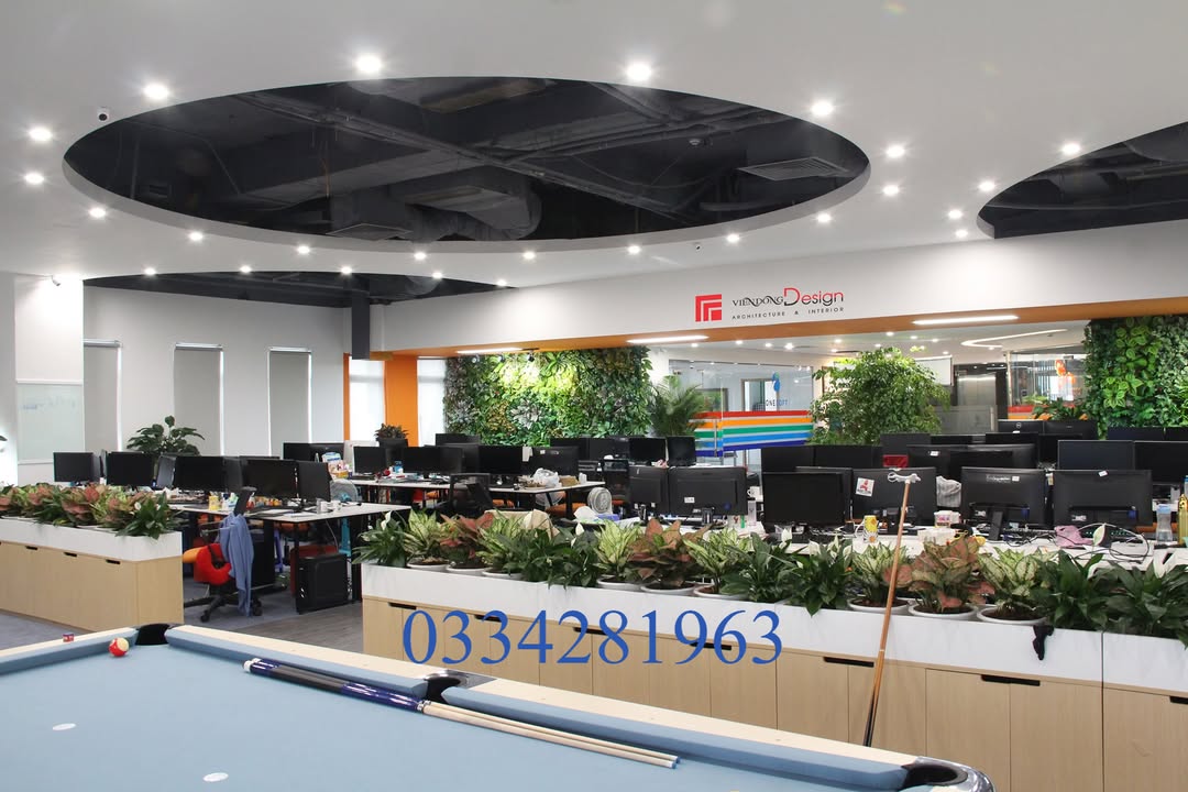 Cho thuê văn phòng X2 Đại Kim 700m² giá 180 triệu - Full nội thất, vào làm ngay!