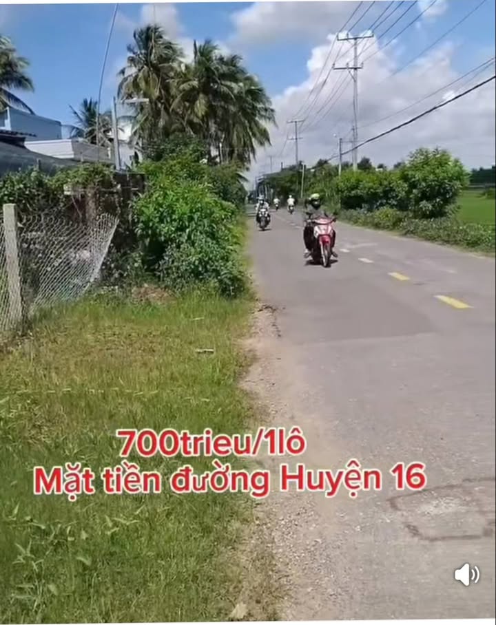 Đất nền Gò Công Tây 300m² giá 700 triệu - Sổ hồng chính chủ