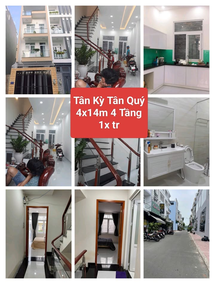 Nhà cho thuê hẻm Vip Tân Kỳ Tân Quý, 56m² giá chỉ 16 triệu/tháng - Tiện ích đầy đủ!