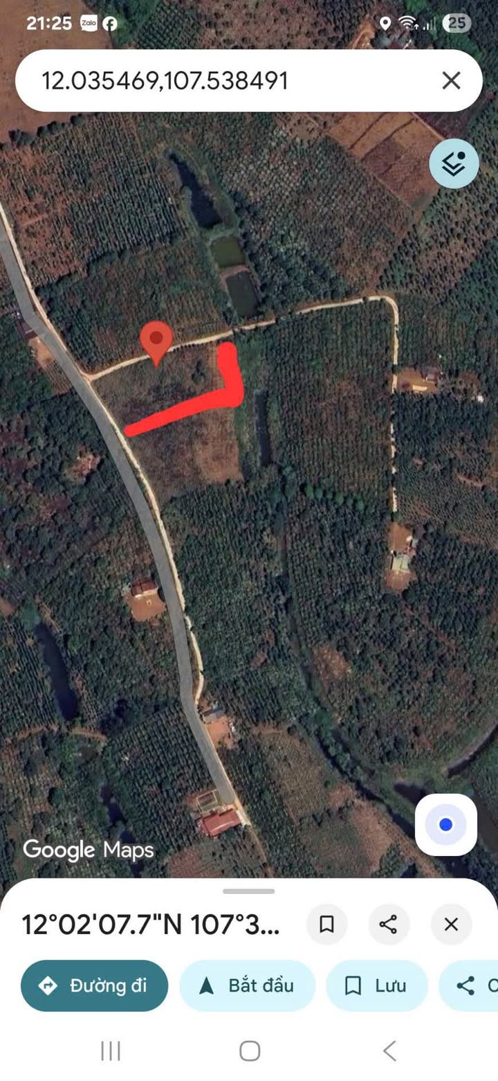 Đất nền 2 mặt đường bê tông Đắk Wer 4000m² giá 850 triệu - Đầu tư lý tưởng!