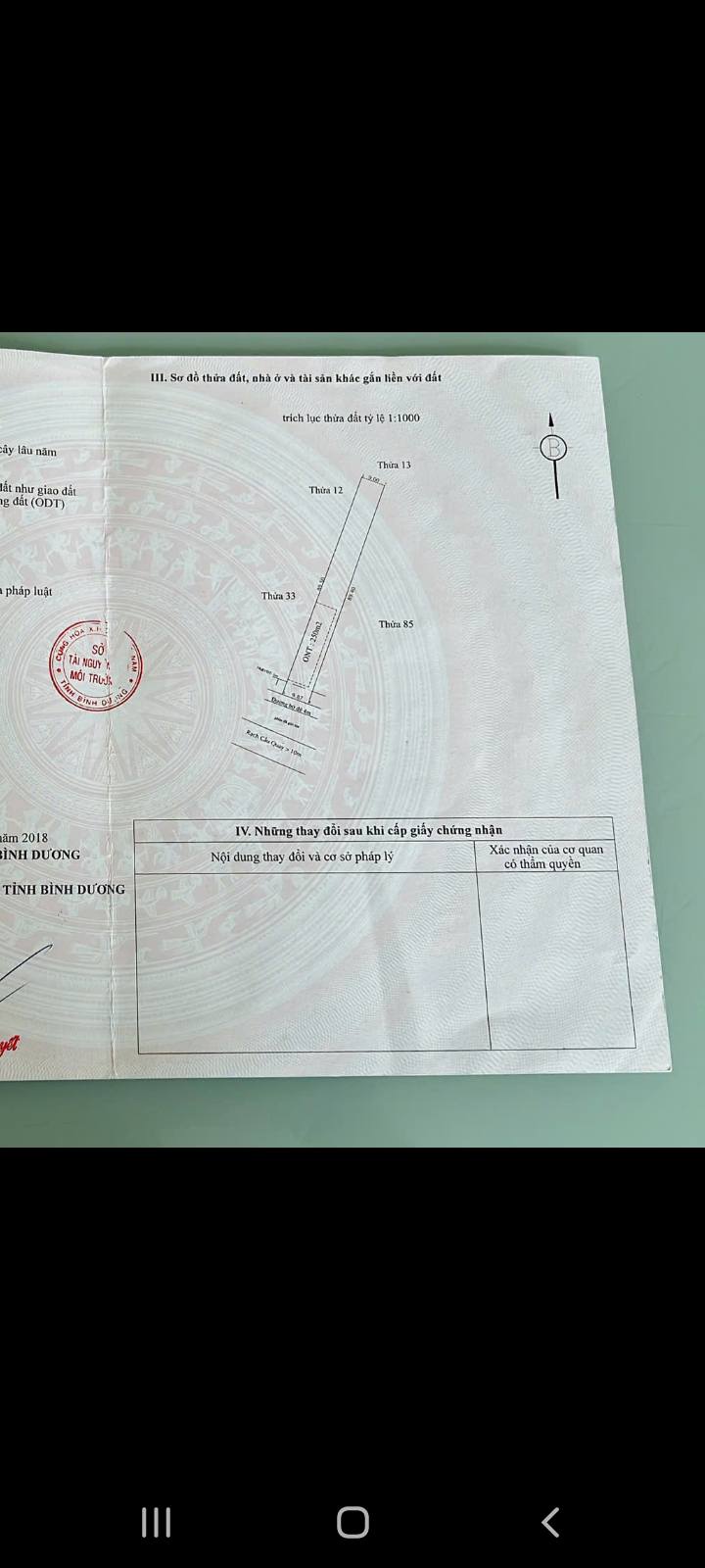 Đất thổ cư An Sơn, Thuận An 844m² giá 10.12 tỷ - Mặt tiền đường 4m, có vườn