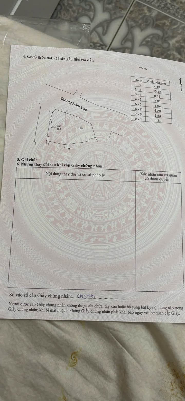 Đất kinh doanh góc 86m² đường Đầm Vạc, Vĩnh Yên - Giá chỉ 4 tỷ