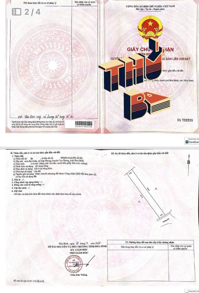 Đất nền Hợp Phong, Cao Phong, 300m² giá chỉ 400 triệu - Đầu tư sinh lời ngay!