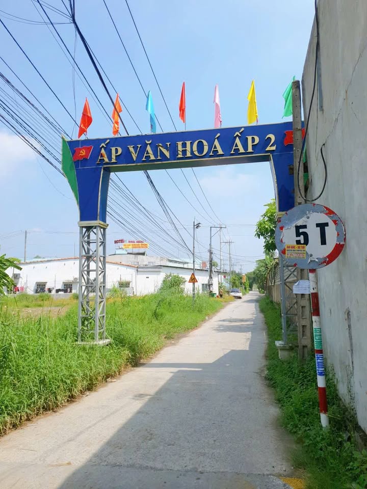 Đất thổ cư 225m² tại Ấp 2, Hựu Thạnh, Đức Hòa - Giá 1.48 tỷ, sổ hồng chính chủ!