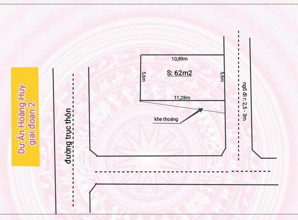 Đất nền Hoa Động - Thủy Nguyên 62m² giá chỉ 1 tỷ - Đầu tư sinh lời hấp dẫn!