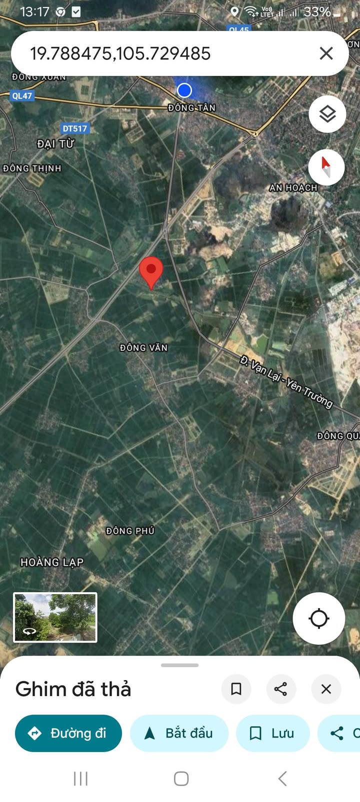 Đất nền thôn Văn Thịnh, xã Đông Văn, 150m² chỉ 1.5 tỷ - Cơ hội đầu tư sinh lời!