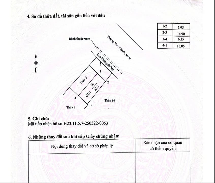 Đất nền đường Vạn Chánh, phường Duy Tân, 92m² - Vị trí kinh doanh lý tưởng!