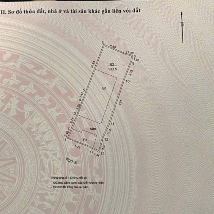 Đất Kim Ngưu Long Biên 136m² giá 28.28 tỷ - Đầu tư sinh lời với 2 mặt tiền!