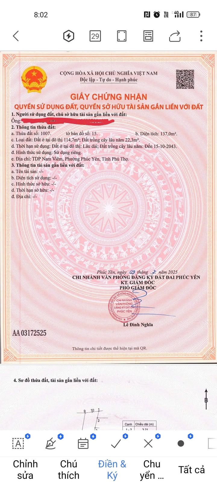 Đất Nam Viêm - Phúc Yên 133m² giá 1.2 tỷ - Sổ đỏ chính chủ, vị trí đẹp!