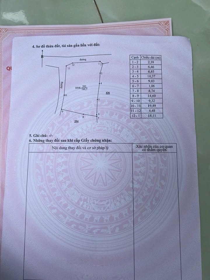 Đất Cây Trồng 750m² Xã Hàm Trí, Giá 330 triệu - Lô Góc 2 Mặt Tiền