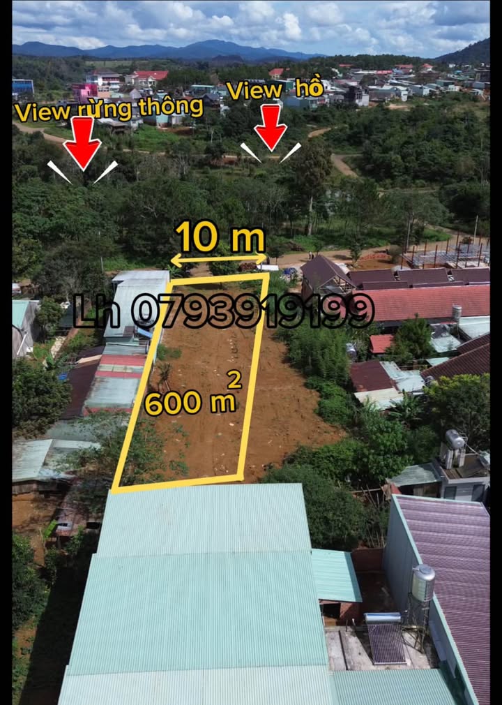 Đất mặt tiền kinh doanh 600m² tại đường Hoàn Thị Loan, Kon Plông - Cơ hội đầu tư hấp dẫn!