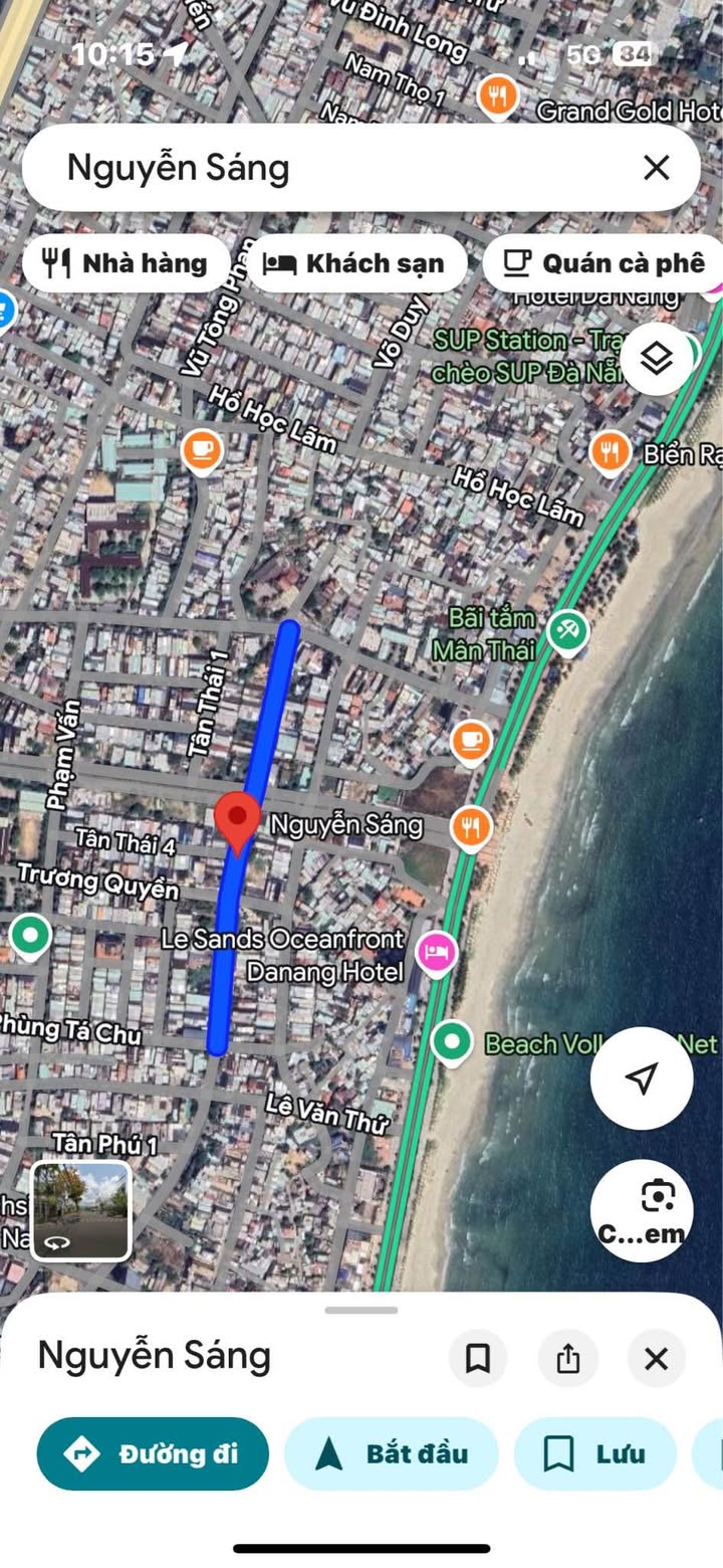 Lô đất mặt tiền Nguyễn Sáng, Sơn Trà 131.5m² - Cách biển chỉ vài bước chân!