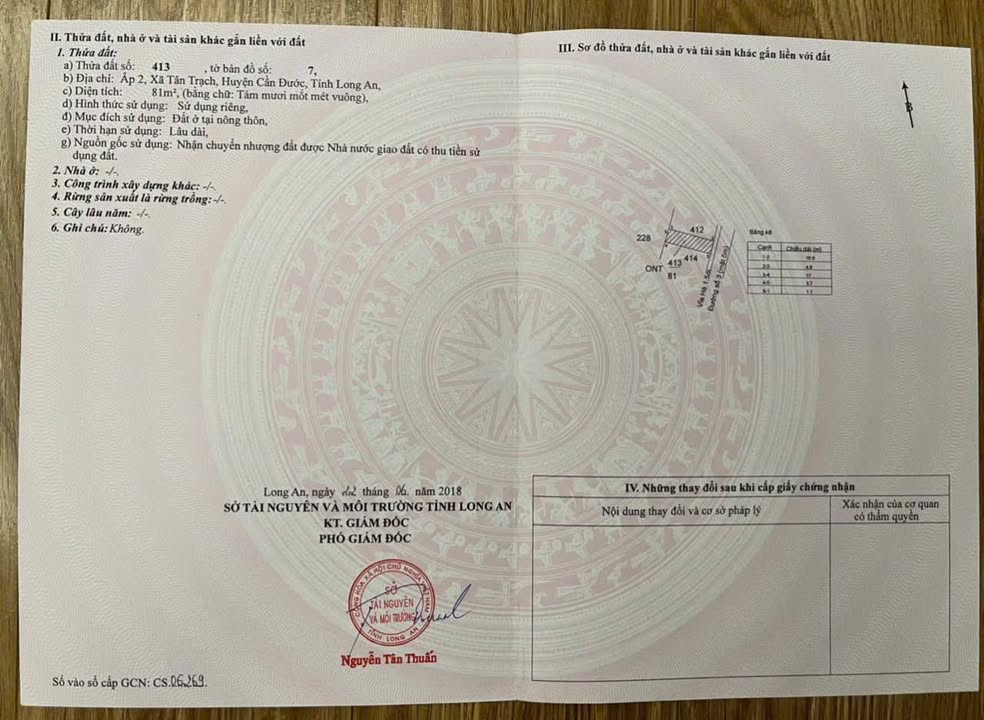 Đất nền Khu dân cư Ecosun2, Tân Trạch, 81m² giá 520 triệu - Đầu tư sinh lời ngay!