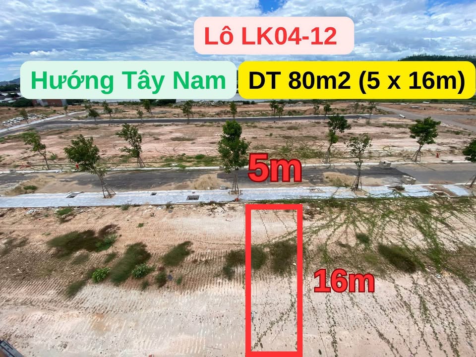 Đất nền Iconic Quy Nhơn 80m² giá chỉ 2.222 tỷ - Lợi ích phong thủy tuyệt vời!