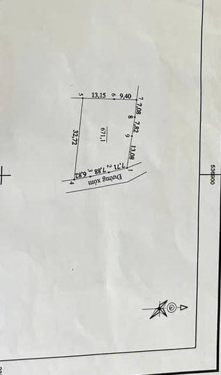 Đất nền Ba Trại, Ba Vì 600m² giá 4 tỷ - Mặt tiền rộng, ô tô vào tận đất!