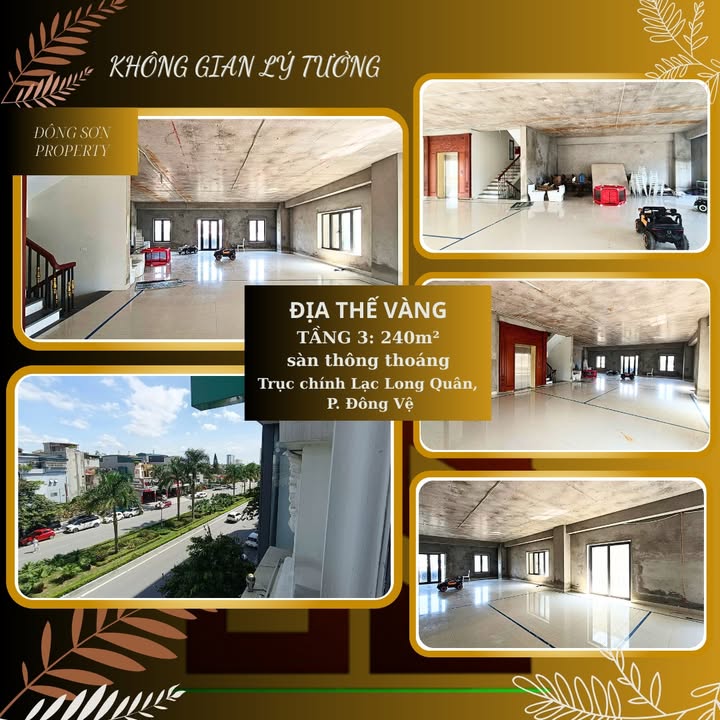 Cho thuê văn phòng Lạc Long Quân, Đông Vệ, Thanh Hóa - Diện tích 720m², Giá thỏa thuận hấp dẫn!