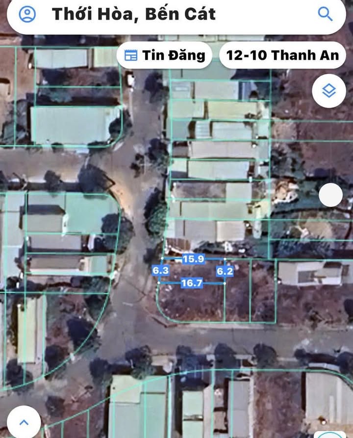 Đất nền 101m² khu H Mỹ Phước 3, Bến Cát - Giá chỉ 1.6 tỷ, vị trí kinh doanh thuận lợi!