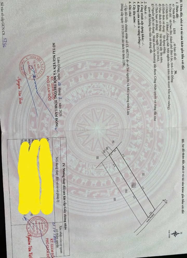 Đất nền hẻm 02 Tản Đà Bảo Lộc 1585m² giá 2.5 tỷ - Cơ hội đầu tư tuyệt vời!