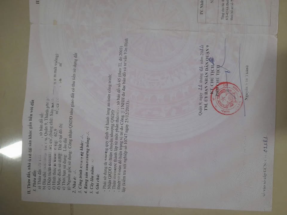 Nhà đẹp hẻm đường 898, phường Phú Hữu, Thủ Đức - 63m² giá chỉ 5.3 tỷ!