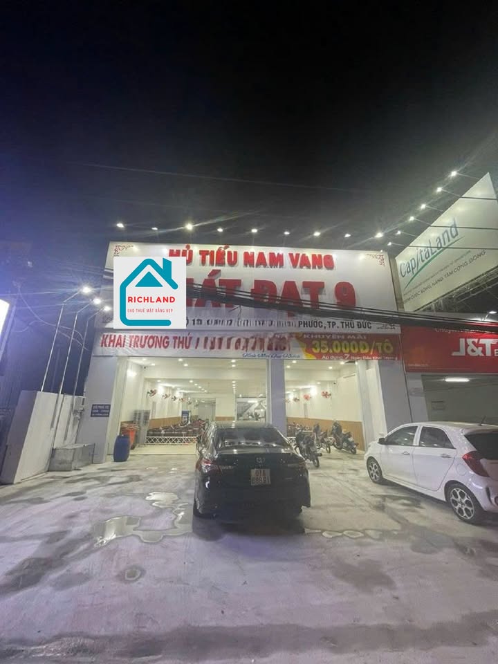 Nhà mặt tiền Quốc lộ 13 Thủ Đức 500m² giá 50 triệu/tháng - Đầu tư sinh lời ngay!