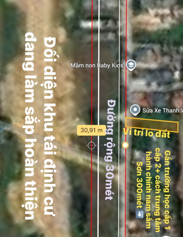 Đất nền 400m² tại Nam Sầm Sơn, Thanh Hóa giá chỉ 1.999 tỷ - Đầu tư sinh lời ngay!