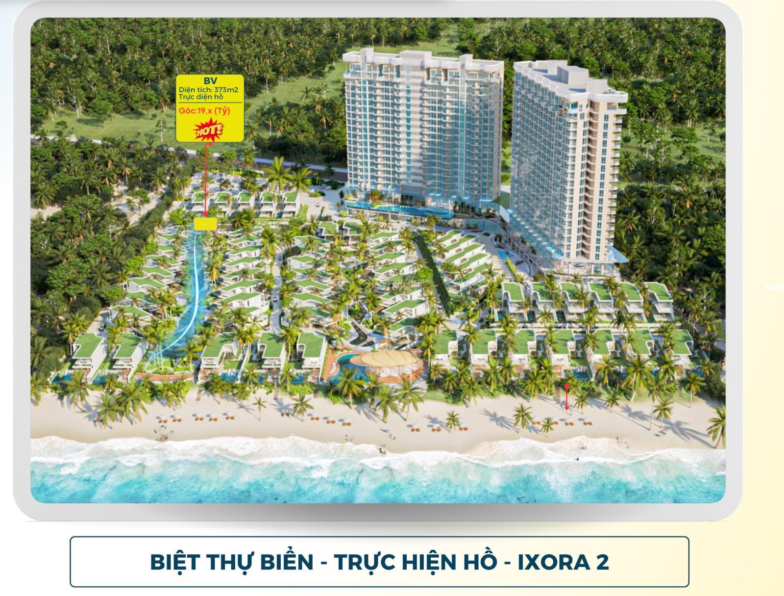 Biệt thự biển Beachview Villa tại Ixora Hồ Tràm 275m² chỉ 19 tỷ - Suất ngoại giao cực hấp dẫn!