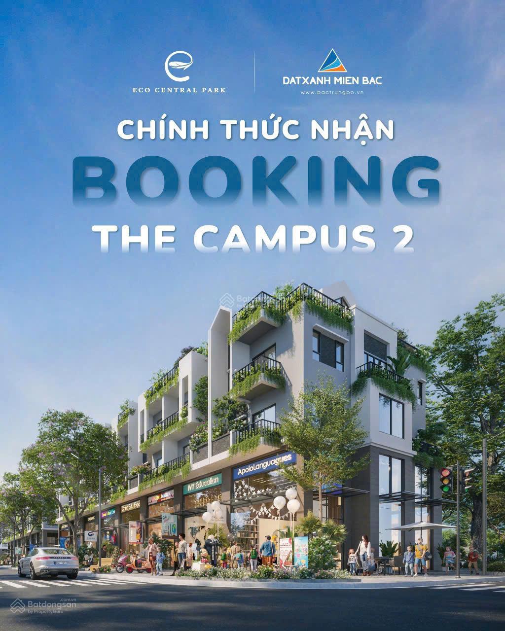 Townhouse The Campus 2 EcoPark Vinh 88-99m² giá chỉ hơn 7 tỷ - Tương lai vững bền!