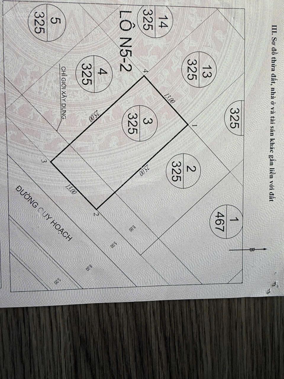 Bán đất nền dự án Cái Dăm Geleximco, 325m² giá chỉ 29.575 tỷ - Đầu tư sinh lời ngay tại Hạ Long!