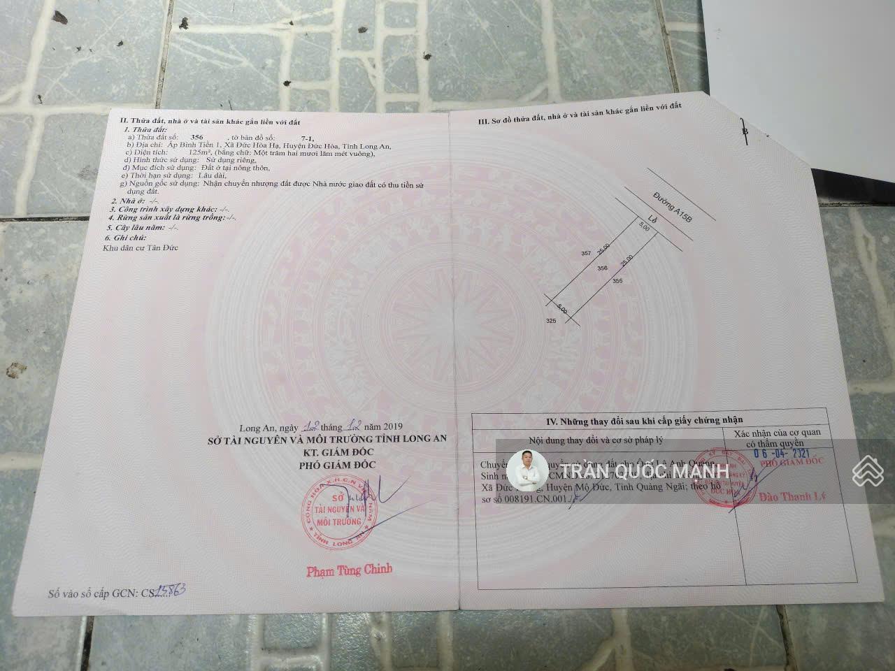 Dãy trọ 5 phòng và 1 kiot tại Tân Đức 125m² giá 2.5 tỷ - Thu nhập ổn định 10 triệu/tháng!