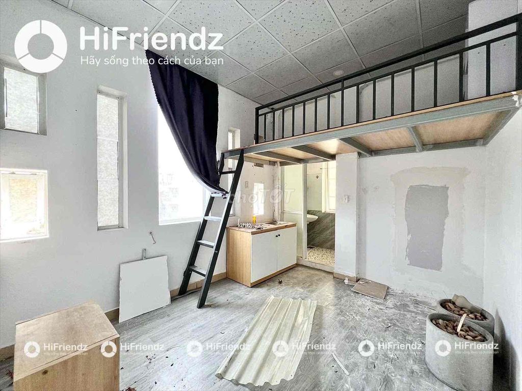 Phòng mới Gác Lửng Cửa Sổ Trời tại Gò Vấp - Giá chỉ 3 triệu