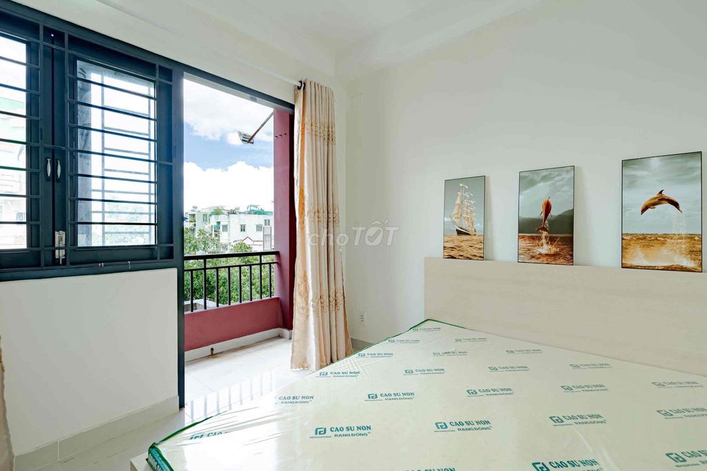 Căn hộ cho thuê Nguyễn Văn Cừ Quận 1 35m² giá 7 triệu - Full nội thất, giờ giấc tự do!