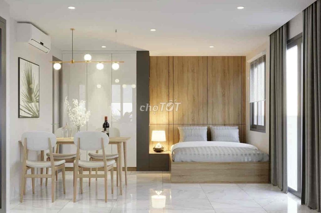 Căn hộ Studio Full Nt New 100% - Phan Văn Trị 5.5 triệu - Sẵn sàng vào ở!