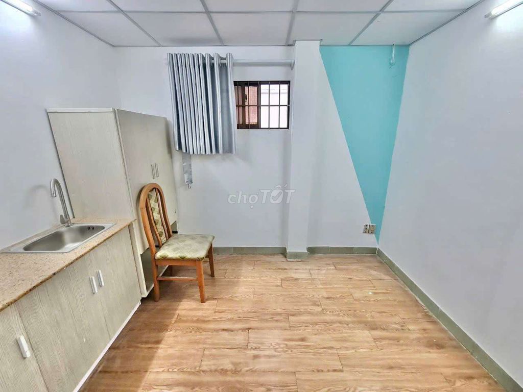 Studio Đinh Bộ Lĩnh, Bình Thạnh 17m² giá 3.3 triệu - Full nội thất, giờ giấc tự do!