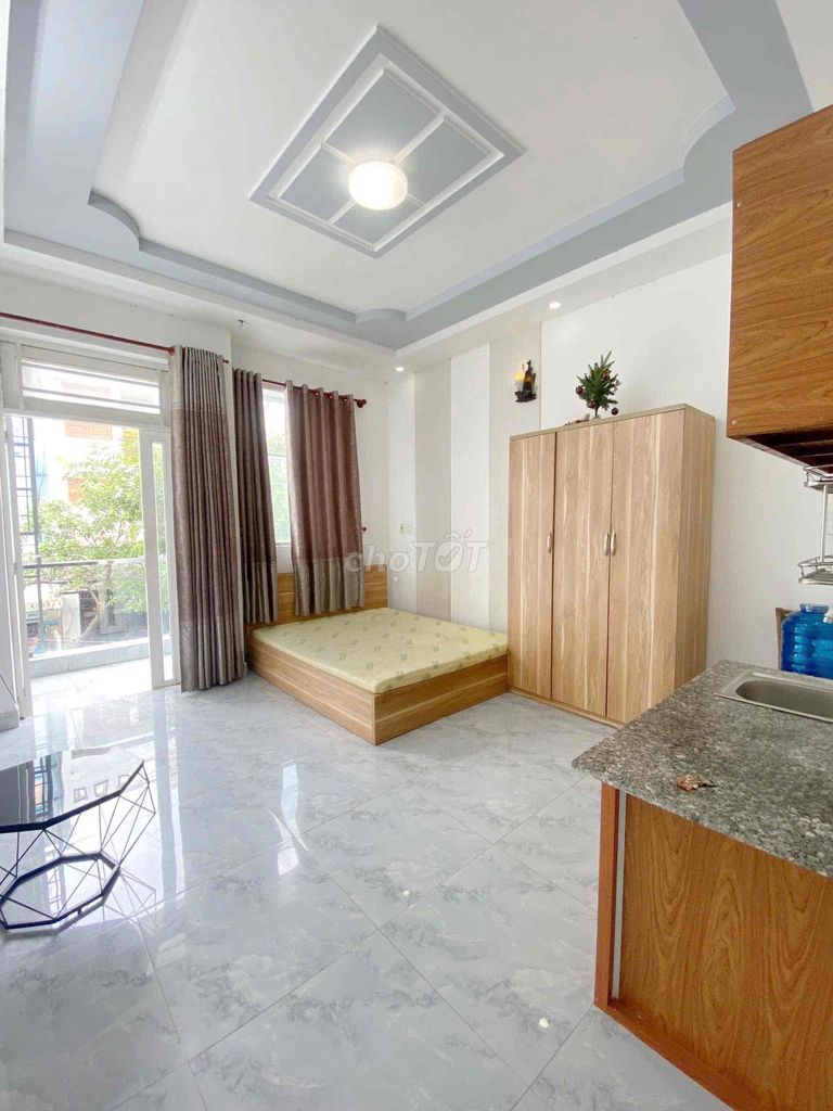 Phòng cho thuê Phạm Văn Chiêu 30m² giá 4.3 triệu - Full nội thất, gần chợ Thạch Đà!