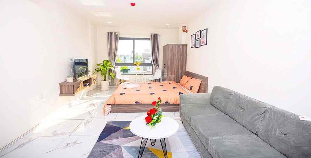 Studio Bình Quới 30m² giá 6.1 triệu - Thiết kế sang trọng, an ninh 24/7!
