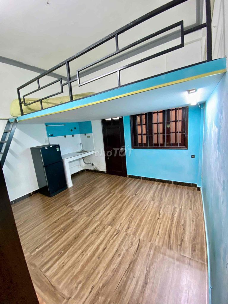 Cho thuê phòng gác đầy đủ nội thất 25m² gần Đại Học Văn Hiến - Giá 4.5 triệu