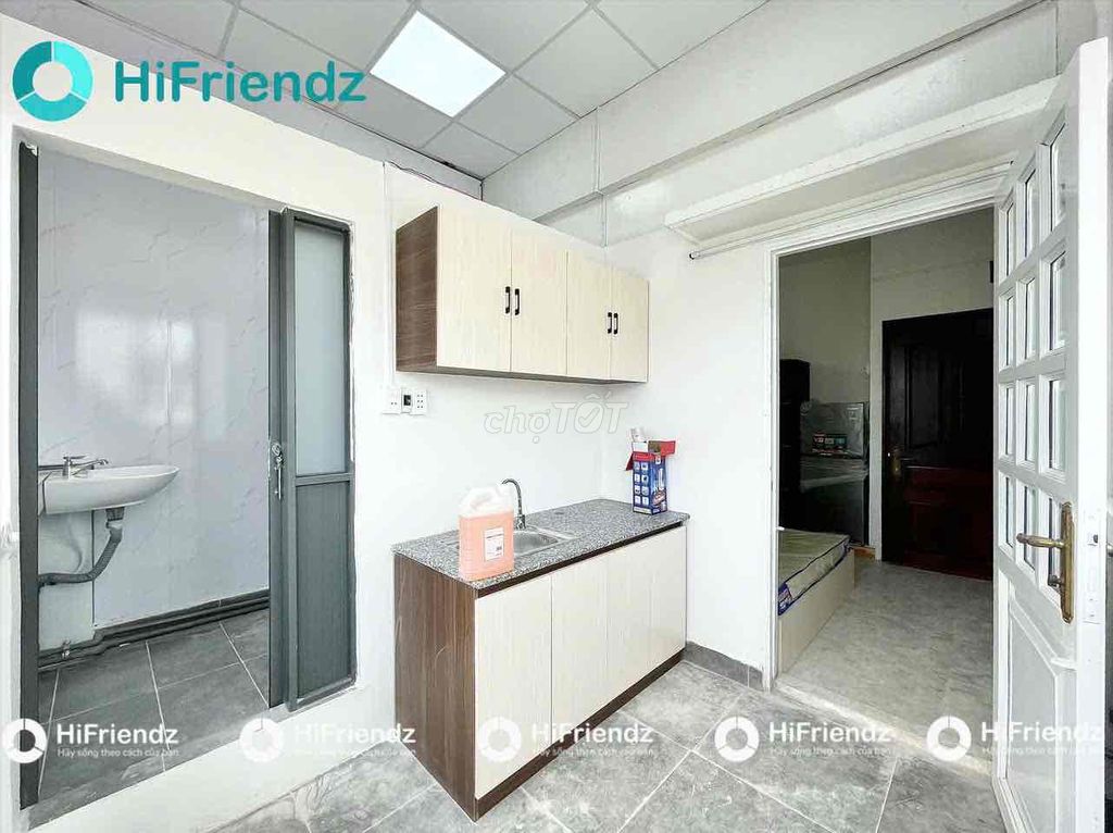 Căn hộ Trường Sa Quận 3 27m² giá 5.7 triệu - Nội thất hiện đại, xe hơi vào tận cửa!